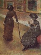 Edgar Degas Mis Cessate in Louvre oil painting reproduction